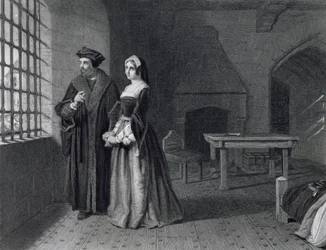 Sir Thomas More (1478-1535) grabado por Outrim