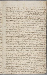 Carta de John Row, un estudiante en St Andrews, a su tío, 1691