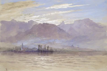 Mañana de primavera, con viento del noreste, en Vevey, mayo-junio de 1849 o 1 de mayo de 1869