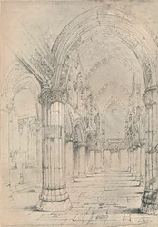 Capilla de Roslin, 1838