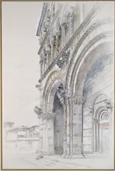 El Duomo de San Martino, Lucca, julio - agosto 1874