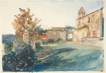 El Jardín de San Miniato cerca de Florencia