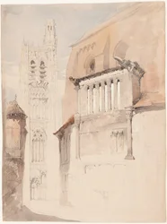 Torre de la catedral de Sens