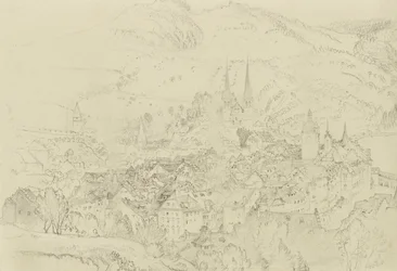 Vista de Lucerna desde arriba, octubre-diciembre 1861