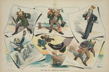 Cómo John puede esquivar la Ley de Exclusión, 1905