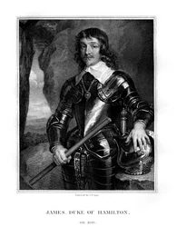 James Hamilton, primer duque de Hamilton, noble escocés, 1823