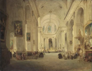 Interior de San Sulpicio, París