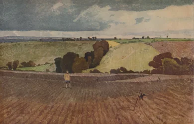 Un Campo Arado, 1923