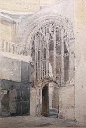 Una pantalla, Catedral de Norwich