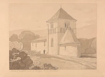 Iglesia de Yainville, cerca de Saint Georges de Bocherville, Normandía