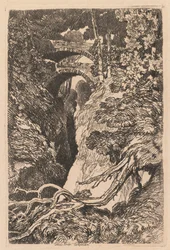 Puente del diablo, Cardiganshire