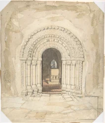Portal, iglesia de Heckingham