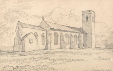 Iglesia de Knapton, Norfolk, desde el noreste