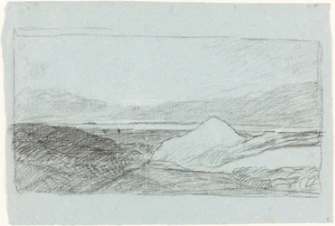 Paisaje con Colinas y Agua