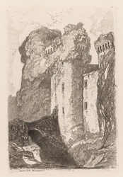 Liber Studiorum: Castillo de Raglan, Monmouthshire