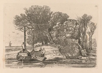 Liber Studiorum: Placa 19, Postwick Grove, Norfolk, 1838