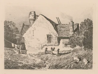 Liber Studiorum: Placa 39, Vista en Ashdted, Surrey