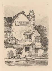 Liber Studiorum: Placa 41, Casa en Bristol, 1838