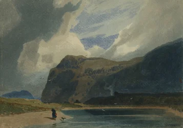 Escena de Montaña en Gales, 1810
