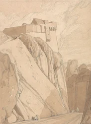 Parte de las antiguas fortificaciones de Saint Lo, Normandía
