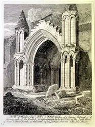 El pórtico sur de la iglesia de West Walton, lámina 33 de 