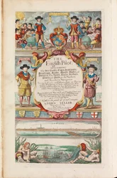 El piloto inglés el primer libro: descripción de la navegación septentrional, c.1671 (papel)