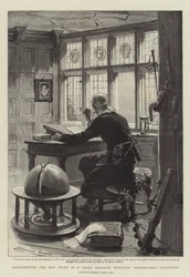 Ilustrando la nueva Historia de H Rider Haggard, titulada La Hija de Moctezuma