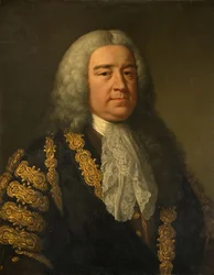 Retrato del Rt. Hon. Henry Pelham 1694-1754