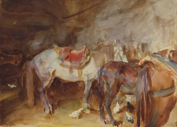 Establo árabe, c.1905-06