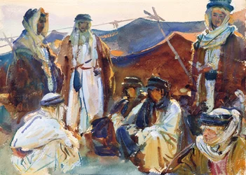 Campamento beduino, 1905-06