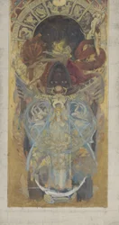 Diseño para la Biblioteca Pública de Boston, 1890-4