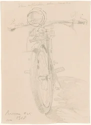 Motocicleta [recto], 1918