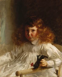 Retrato de Leroy King de niño, 1888