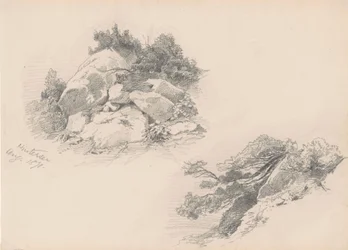 Rocas y Matorrales, Hintersee, Alemania, 1871
