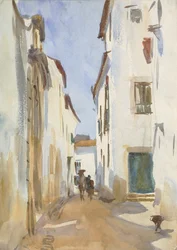 Calle en una ciudad mediterránea
