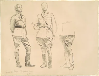 Estudios para Oficiales Generales de la Primera Guerra Mundial