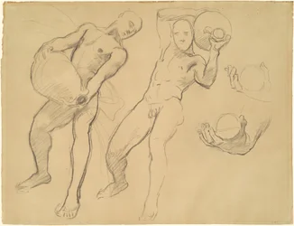 Estudios de Notus para Los Vientos, 1922-1925