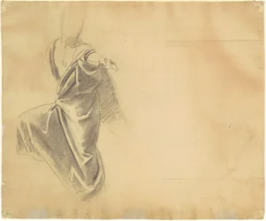 Estudio de Drapería (verso)