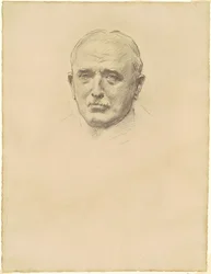 Estudio del mariscal de campo John French para "Oficiales generales de la Primera Guerra Mundial"