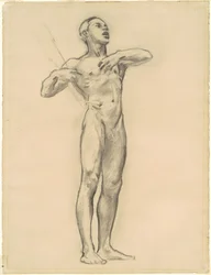 Estudio de Orfeo para "Arte clásico y romántico"