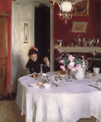 La mesa del desayuno, 1884