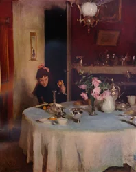 La mesa del desayuno, 1884 1934
