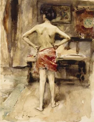 La modelo