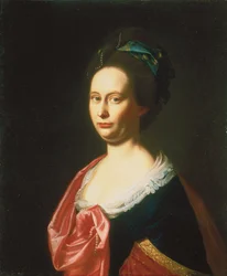 Retrato de la Sra. Jabez Bowen (Sara Brown), c.1771-74