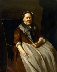Retrato de la Sra. Paul Richard, de soltera Elizabeth Garland (1700-73)