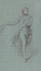 Estudio del capitán William George Fairfax para el cuadro "La victoria de Lord Duncan"