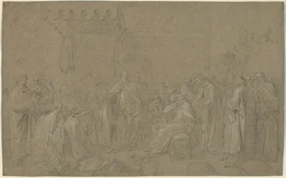 Estudio para "La Muerte del Conde de Chatham"