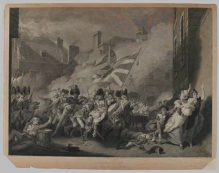 La muerte del Mayor Pierson, 6 de enero de 1781