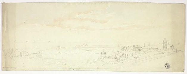 Vista panorámica de la ciudad costera