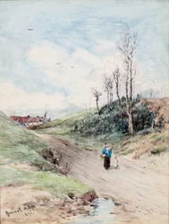 El camino al pueblo